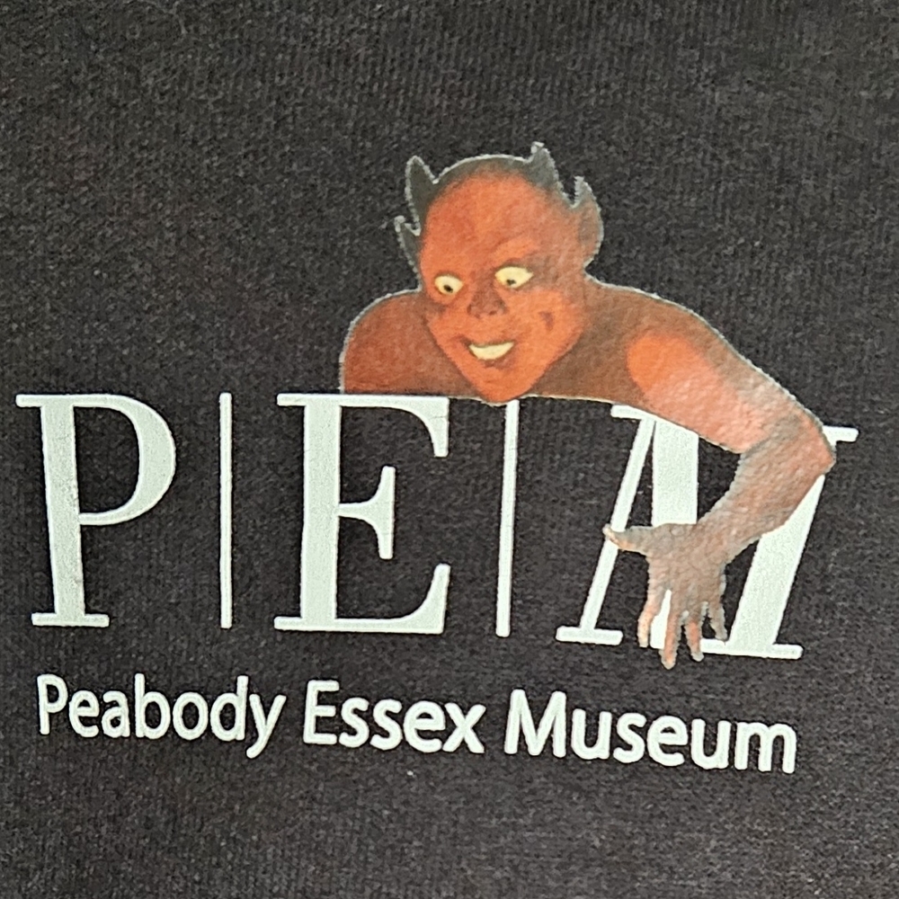 Peabody Essex Museum Black Graphic Hoodie